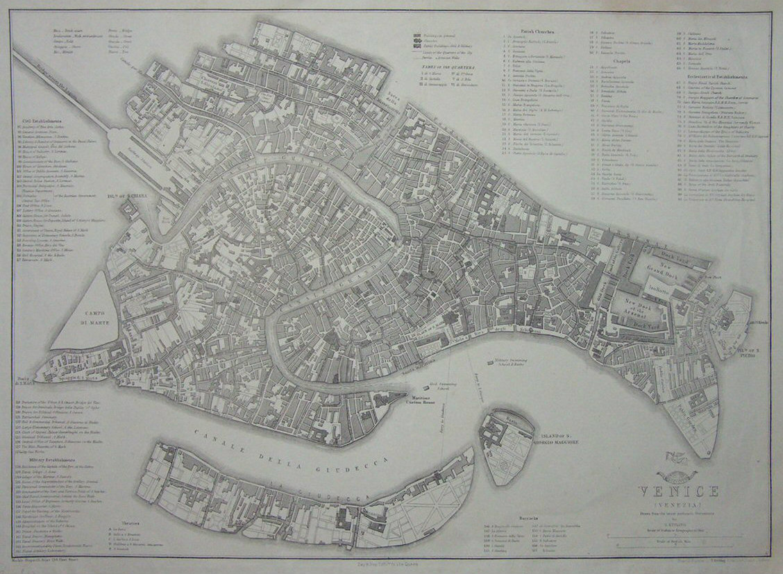 Map of Venice - Venice